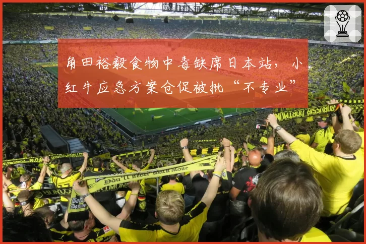 角田裕毅食物中毒缺席日本站，小红牛应急方案仓促被批“不专业”